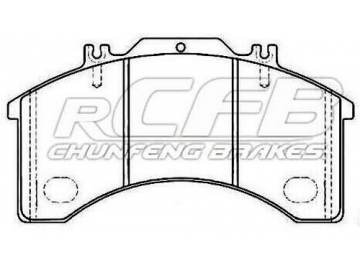Pastillas de Freno para Vehículos de Pasajeros Iveco