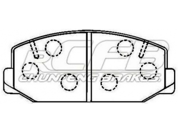 Pastillas de Freno para Vehículos de Pasajeros Toyota