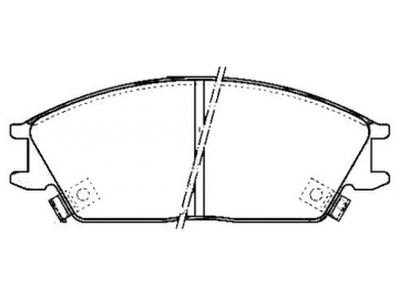 Pastillas de Freno para Vehículos de Pasajeros Hyundai