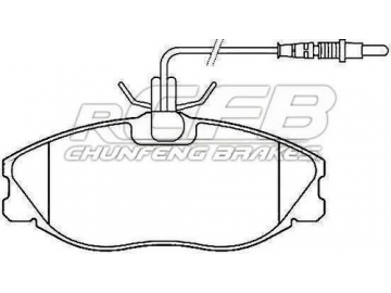 Pastillas de Freno para Vehículos de Pasajeros Peugeot