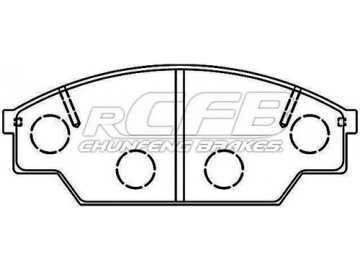 Pastillas de Freno para Vehículos de Pasajeros Toyota