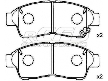 Pastillas de Freno para Vehículos de Pasajeros Toyota
