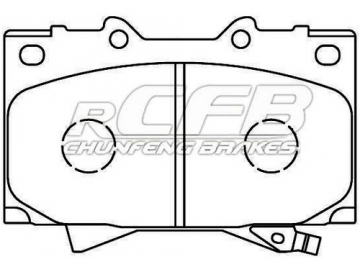 Pastillas de Freno para Vehículos de Pasajeros Toyota