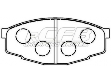Pastillas de Freno para Vehículos de Pasajeros Toyota