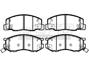 Pastillas de Freno para Vehículos de Pasajeros Toyota
