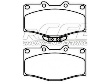 Pastillas de Freno para Vehículos de Pasajeros Toyota