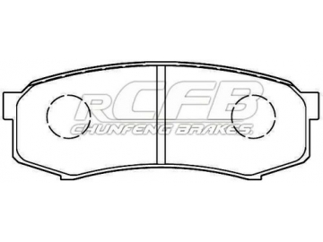 Pastillas de Freno para Vehículos de Pasajeros Toyota