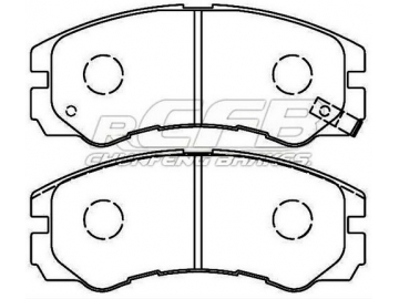 Pastillas de Freno para Vehículos de Pasajeros Isuzu