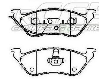 Pastillas de Freno para Vehículos de Pasajeros Chrysler