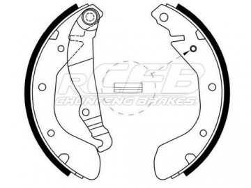 Zapatas de Freno para Vehículos Opel