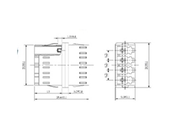 Adaptador de Fibra Óptica LC, Adaptador de Fibra Óptica LC Simplex/ Dúplex