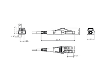 Conector de Fibra Óptica LC