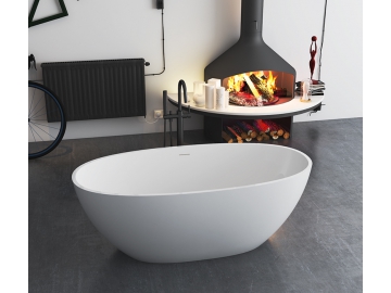Bañera PS-8801 (superficie sólida de piedra artificial)