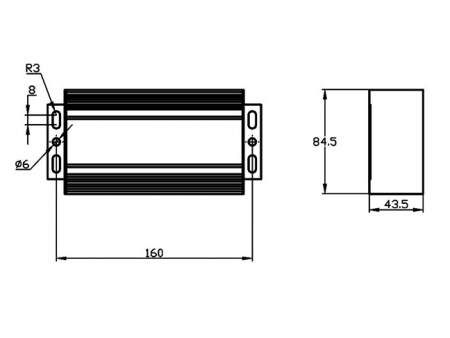 Controlador de Motor de 500W (Onda Cuadrada) KTF0105A-C1