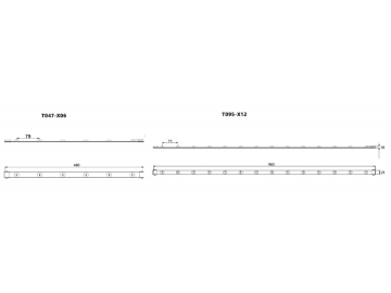Tira LED rígida con retroalimentación LF-T047-X06 / LF-T095-X12