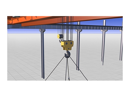 Puente grúa eléctrico