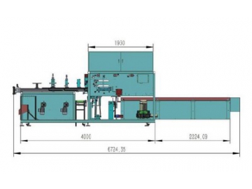 Envasadora Automática de Toallitas Húmedas, DP-T55/FA-P55