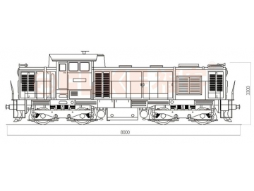 Locomotora de maniobras, FK7-2000T