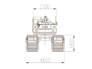 Excavadora anfibia, FK215-9C