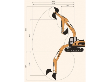 Excavadora sobre oruga, FK150-9