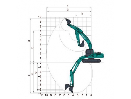 Excavadora Media, SWE210; Maquinaria de Construcción