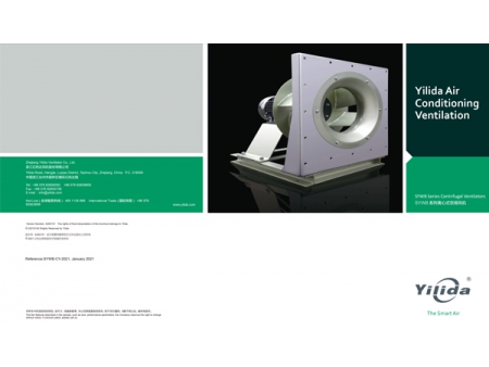 Ventilador Centrífugo/Ventilador Aerodinámico de Transmisión Directa, Series SYWB