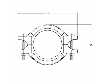 Acoplamiento Flexible Reforzado de Acero Inoxidable, Modelo 97HP