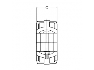 Acoplamiento Flexible Reforzado de Acero Inoxidable, Modelo 97HP