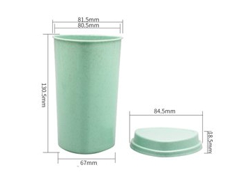 Vaso con tapa IML de 500ml, CX070