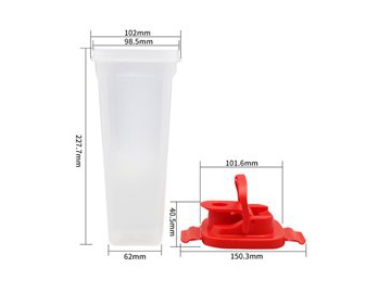 Vaso con tapa IML de 1000ml, CX031B