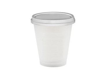 Vaso con tapa IML de 300ml