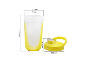 Vaso con tapa IML de 500ml (doble color), CX110