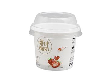 Vaso con tapa IML de 320ml (para yogur), CX129