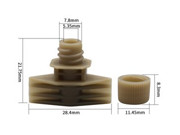 Boquila y tapa, LW036