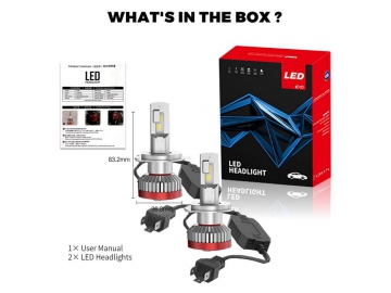 Bombillas LED para faros delanteros, Serie V19
