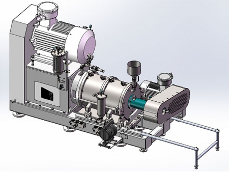 Molino de bolas nano de doble accionamiento horizontal, RTSM-150BJD-S