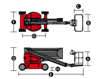 Plataforma articulada autopropulsada, HZ160/HZ160J