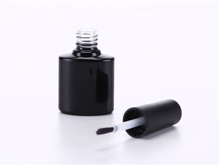 Frasco de Vidrio Negro, para Esmalte de Uñas SP-702