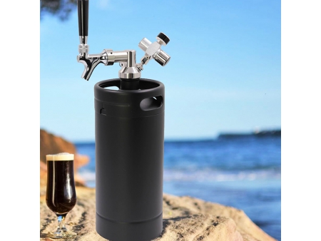 Dispensador Growler de Mini Barril de 3.8L