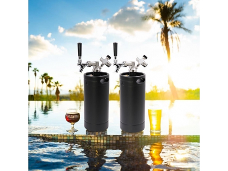 Dispensador Growler de Mini Barril de 3.8L