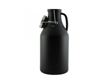 Growler de 1.89L con Aislamiento al Vacío y Tapa Flip Top