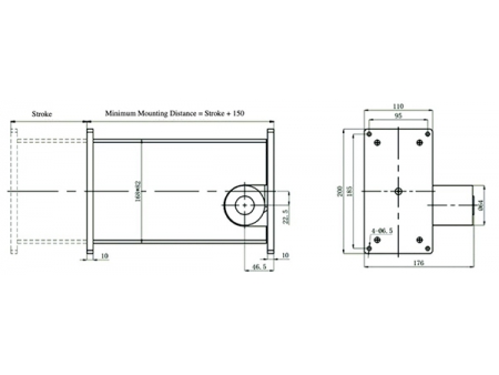 Columna elevadora eléctrica