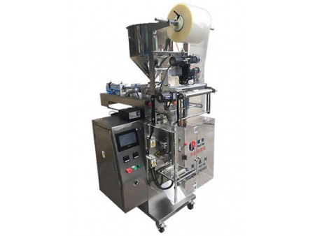 Máquina formadora, llenadora y selladora de paquetes de líquidos y pastas