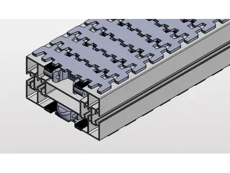 Bandas Modulares, Serie CXW140 (Transportador Modular/ Cadena Transportadora Plástico/ Bandas Modulares Plásticas)