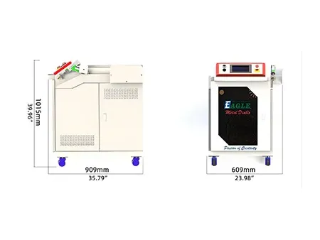 Soldadora láser de fibra portátil / de mano