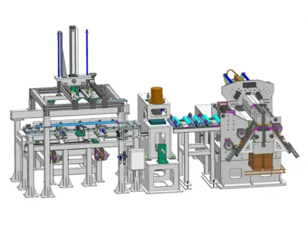 Roladora de rines con sistema de carga automática / Dobladora de rines