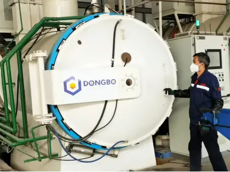 Horno de carburación al vacío de baja presión