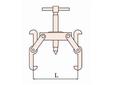 Extractor de engranajes de tres patas 273