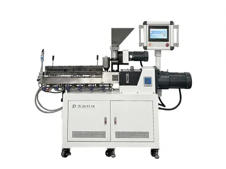 Extrusora de doble husillo con cilindro divisible (clamshell), BP-8177-B