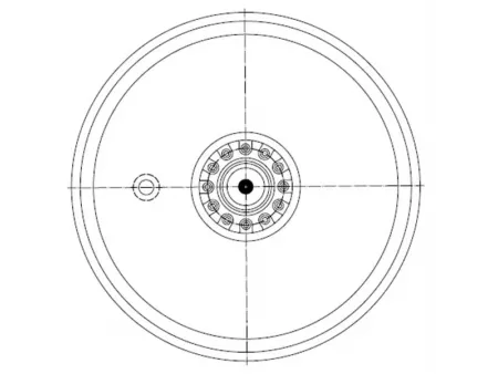 Rueda guía para bulldozer Komatsu D375